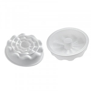 3D Silicon Cake Tin Armonia Ø 18 x H 5 cm - Img 2