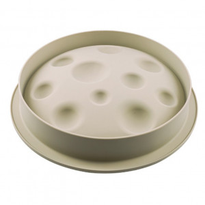 3D Silicon Cake Tin Luna Ø 22 x H 6 cm, 1670 ml - Img 2