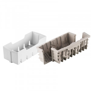 3D Silicon Trunk Shape Winter Town 21.8 x 8.8 x H 8 cm, 1200 ml - Img 5