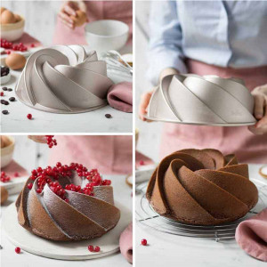 Alice baking tin, Ø 24 x H 10 cm, Non-stick aluminium - Img 3