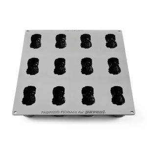 Arahida 3D, 10 x 4,8 x magasság 4,2 cm – Monoportii szilikon forma, 12 üreg x 120 ml - Img 3
