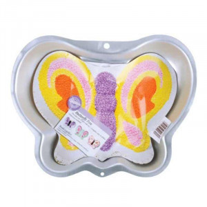 Cake Baking Tin Model Butterfly 28x21xH5cm - Img 3