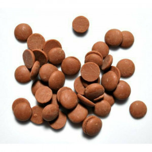 Ciocolata cu Lapte Recipe 823 Dropsuri 33,6% Barry Callebaut, 10 kg - Img 2