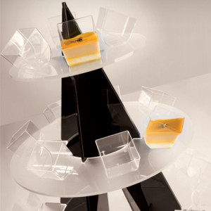 Cube Glass 58 ml, 5 x 5 x H 5.5 cm, Set 100 pcs - Img 3