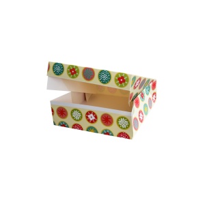 Cutie Patrata Desert, Carton Design Caleidoscop 25 x 25 x H 8 cm - Img 4