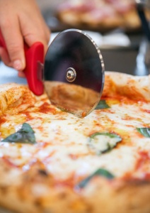 Cutit Profesional Inox cu Rola pentru Taiat Pizza si Aluat, Luxury, Ø 10.5 cm, 24 cm - Img 2
