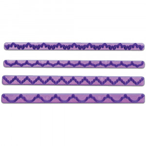 Cutters - Marker Marker Decor Edges / Edges L 25.5 cm, Set 4 pcs - Img 1