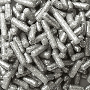 Decor Silver Sugar Sticks, 90 gr - Img 2
