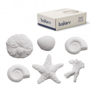 Decor Sugar - Marine Creatures R 2.5, 3 and 5 cm, 6 patterns, 45 pcs - Img 1