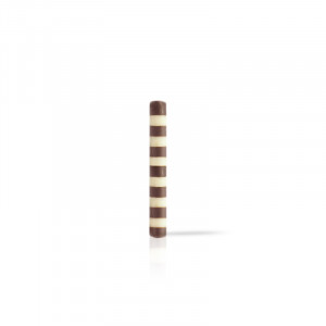 Decoratiuni Ciocolata Alba/Neagra Twister Dobla, Ø 0.5x3.3 cm, 1.5 kg, 3150 Buc