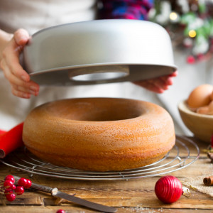 Donut baking tin, Ø 28 x H 7.5 cm, Anodised Aluminium - Img 2