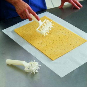 Dough Perforated Rolling Pin 6 cm, Material Plastic - Img 2