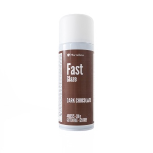 Fast Glaze étcsokoládé spray, 280g