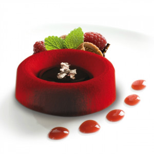 Forma Pavoflex 60x40cm Savarin Rotund Ø4xh1.3cm, 77 cavitati, 13 ml