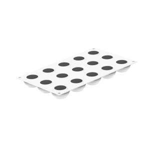 Forma Silicon Bigne Perfectto Ø 4.5 x H 2.5 cm, 15 cavitati x 30 ml - Img 4