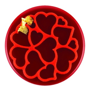 Forma Silicon Decor Mini Love Ø 6 x H 0.2 cm, 12 ml, 6 cavitati - Img 2