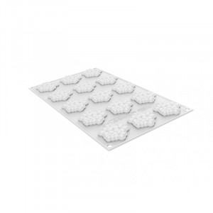 Forma Silicon Decor Top/Insertie Flora Ø 4.5 x H 0.72 cm, 15 cavitati, 7 ml - Img 2