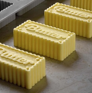 Forma Silicon Gourmand Butter / Unt 6 × 2.9 x H 1.9 cm, 16 cavitati - Img 4