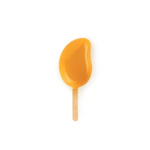 Forma Silicon Inghetata Mango 3D, 2 forme x 6 cavitati 8.2 x 5.4 x H 4.3 cm, 124 ml, 50 bastonase - Img 2