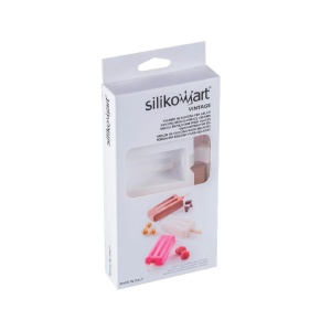 Forma Silicon Inghetata Mini Vintage GEL10M, 4 cavitati x 3.7 x 7 x H 1.8 cm, 37 ml, 50 bastonase - Img 4