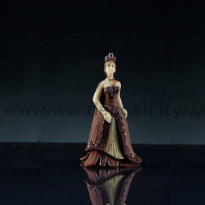 Hanna 3D Princess Hanna 3D Silicon Mould, Ø 6.7 x H 11.5 cm