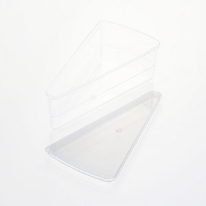Háromszög csészék - Tortaszelet, 13,6 x 7,1 x H 0,5 cm, 100 db-os készlet - Img 2