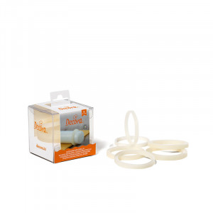 Inele Merdenea Medie Ø 4.5 cm, pentru Grosimi 2-4-6 mm, Set 6 Buc - Img 1