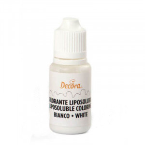Liquid Fat Soluble Food Colour, White, 15 gr - Img 2