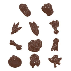 *Matrita Plastic Ciocolata Decor Legume 11 modele