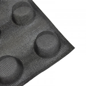 Mikroperforált szilikon forma 30x40cm, 12+12 kerek üreg Ø6xH4cm, 2 db-os készlet - Img 3