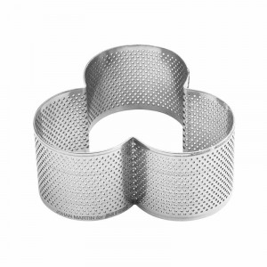 Mikroperforált Tarte Viennoiserie Johan Martin Trifoi 10.2 x 9.8 x H 4.5 cm