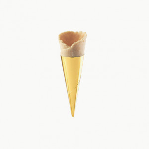 Mini Cones Vafa Neutral with Paper Manson, 7.5 x 2.5 cm, 180 pcs, Massdeu