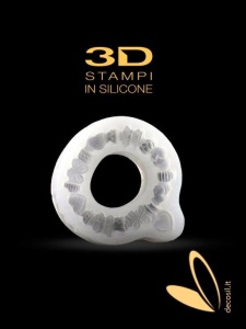 Mulaj Silicon Bratara Dama 3D, Ø 7.8 cm - Img 2