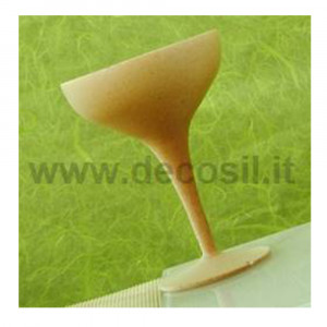 Mulaj Silicon Cupa Sampanie 3D, Ø 9 x H 13.5 cm - Img 4