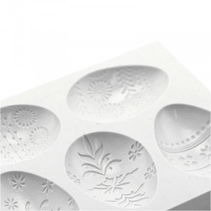 Mulaj Silicon Oua Decorate Paste, 3.5 x 4.8 cm, 5 Subiecte - Img 2