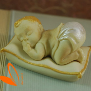 Mulaj Silicon Pernita Bebe 3D, 10.7 x 7.3 x H 2.3 cm - Img 3