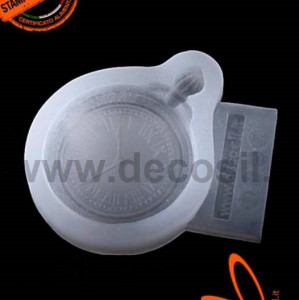 Mulaj Silicon Pocket Vintage 3D Pocket Clock, 7.6 x 5.8 cm - Img 2