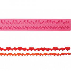 Mulaj Silicone Mulch Heart Syringes, L 28.5 cm