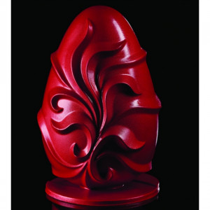 Or Paste 3D Baroque Ø 14.5 x h 20 cm - Kit Matrite Plastic 2 Subjects - Img 2