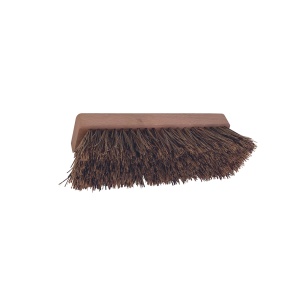 Oven Fireplace Brush, 22.5 cm with Natural Bristles, 180 cm Red Stainless Steel Handle - Img 2