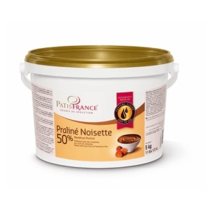 PatisFrance Cream Peanuts 50% Puratos, 5 Kg - Img 1