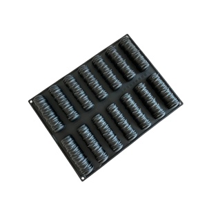 Pavoflex 30x40 Sequoia mould, 12.4 x 3.5 x H 3 cm, 14 cavities, 90 ml - Img 2