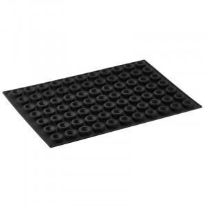 Pavoflex forma 60x40cm Savarin Kerek Savarin Ø4xh1.3cm, 77 üreg, 13 ml - Img 4