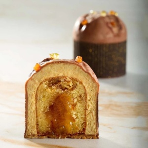 Pavoflex mould 30x40cm Panettone 15 cavities, Ø 5.5 x H 6.5 cm, 130 ml - Img 3
