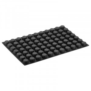 Pavoflex mould 60x40cm Petit Four Ø4xh2cm, 77 cavities, 22 ml - Img 4