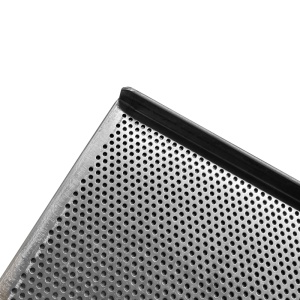 Perforated Aluminium Tray - 3 Edges, 78 x 58 x H 2 cm - Img 2