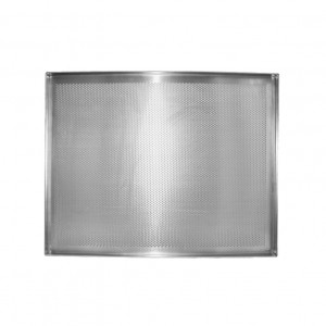 Perforated Aluminium Tray - 4 Edges, 60 x 40 x H 1 cm - Img 2