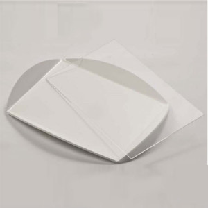 Platou Plexiglas Transparent, 20 x 15 x H 0.2 cm - Img 1