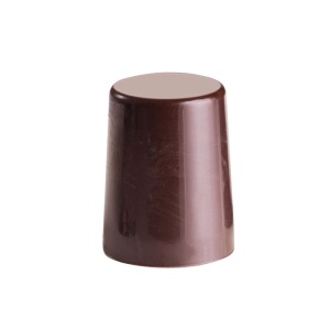 Polikarbonát forma 28 Praliné gyűszű 11,5 gr, Ø 2,3 x H 2,85 cm, 27,5x17,5 cm, 11,5 gr, 11,5 gr