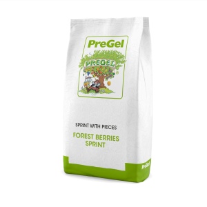 Premix Inghetata Artizanala Preparare la rece, SPRINT cu Bucati Fructe de Padure PreGel, 1.32 kg